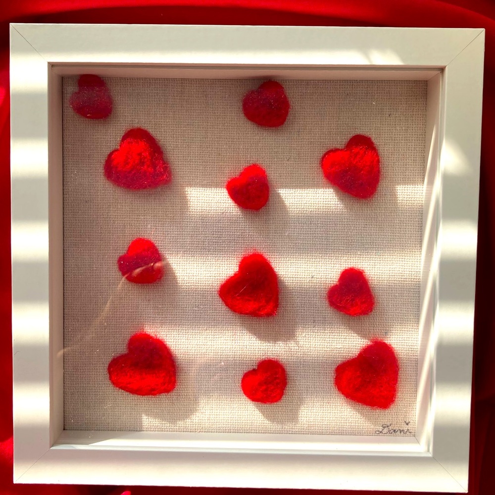 Wool Hearts